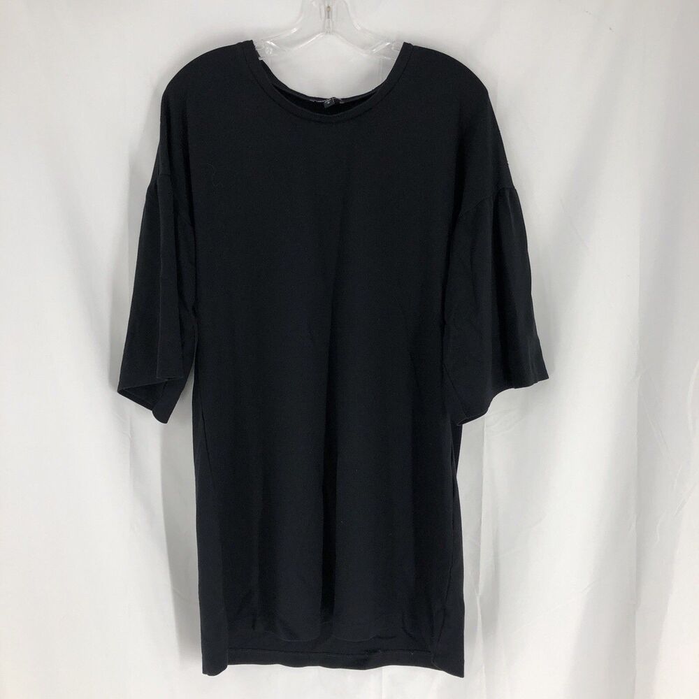 Express: short black t-shirt dress short sleeves Medium